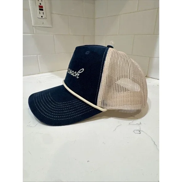 New 2025 Stagecoach Music Festival Corduroy Adjustable Rope Trucker Hat - Picture 2 of 9